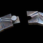 Taxco 970 Silver Large Turquoise Hinged Collar Necklace Statement Piece Monteros