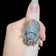 Vintage Sterling Silver Indigenous Chief Headdress Ring Size 10