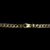 14K Yellow Solid Gold Curb Link Chain Necklace Italy