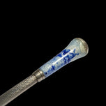 .935 German / Austrian / Swiss Guilloche Enamel Cigarette Holder Dutch Import