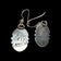 Sterling Silver Native American Wild Horse Jasper Signed Earrings
