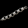 Sterling Silver Napier Hollow Link Bracelet With Bolt Clasp