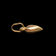 10K Yellow Gold Hollow Heart Charm Pendant