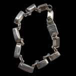 Vintage Mexico 950 Silver Sodalite Necklace, Ring, and Bracelet Set - Ring Size 10