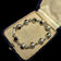 Mexico Sterling Silver & Resin Link Chain Bracelet