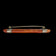 Victorian Era Sterling Silver & Banded Agate Bar Pin / Brooch