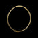 10K Yellow Gold Bangle Bracelet with Rope Border 2.7mm