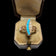 14K Rose Gold Victorian Era Turquoise & Seed Pearl Marquise Ring Size 8 1/4