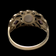 10K Yellow Gold, Opal and Pink Tanzanite Ring Size 6