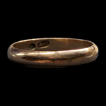 Antique 14K Simple Yellow Gold Band Size 10.5 Polish or Russian
