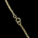 9CT Yellow Gold Victorian Long Guard / Muff Chain Layered Necklace