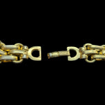 1980's Gold Tone Christian Dior Chain Link Necklace
