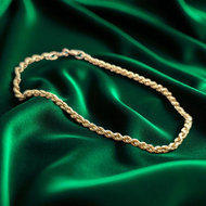 10K Gold Rope Bracelet