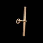 Antique 9K Gold T-Bar for Watch Chain