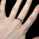 14K Gold Channel Set Diamond Ring Size 5 1/2