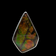 Sterling Silver Large Ammolite Statement Ring Size 8