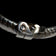 Italian Sterling Silver Chevron Pattern / Ribbed Hinge Cuff Bracelet