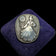 Mid Century Soviet / Latvian 875 Silver Folk Relief Motif Brooch