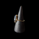 10K Yellow Gold & Marquise Cut Hematite / Black Alaskan Diamond Ring Size 4 1/2