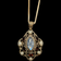 Nicky Butler Designer Sterling Silver Pearl, Moonstone, & Garnet Pendant Necklace