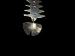 Sterling Silver Mexico Fish Bone Articulating Earrings