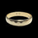10K Yellow Gold Faceted Bevel Band “And a Day” Ring Size 7