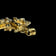 14K Yellow Gold Jerusalem Cross with Sapphires