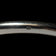 Sterling Silver Concave Warp Abstract Bangle Bracelet
