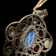 Nicky Butler Designer Sterling Silver Pearl, Moonstone, & Garnet Pendant Necklace