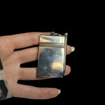 Antique Sterling Silver Notebook & Pencil Aide de Memoir with Bail Loop Birmingham England