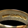 European Antique 18K Yellow Gold Band 1/4" Width Size 5 3/4