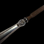 Antique Victorian Silver Nail File Decorative Handle