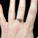 14K Yellow Gold & White Gold Art Deco Diamond Engagement Ring Size 6 3/4