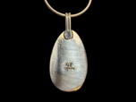 Vintage Caroline Tawangyaouma Sterling Silver and Turquoise Hopi Pendant Necklace