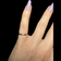 Antique / Deco 10K Yellow Gold Stamped Pinkie / Knuckle Ring Size 3