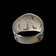 Mexico Sterling Silver Hopi / Native Bear Claw / Kokopelli Stamped Ring Size 14