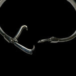 Sterling Silver & Jadeite Cabochon Bracelet