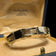 14K Yellow & White Gold Two Tone Gold Mens Bracelet YGC Italy