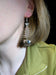 Sterling Silver Mexico Fish Bone Articulating Earrings