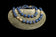 Dyed Natural Lapis Lazuli & Cultured Freshwater Pearl With 14K Gold Beads Necklace