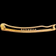 Antique 9CT Gold Ivy Leaf Filigree Bar Hair Clip / Pin