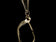 9K Yellow Gold Etruscan Revival / Torpedo Long Drop Dangle Lever Back Earrings