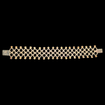 925 Mexico Chainmaille Double Link / Mesh Silver Bracelet