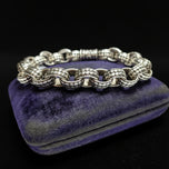 Designer John Hardy Sterling Silver Rolo Dot Bracelet