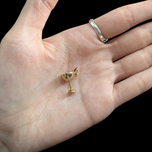 14K Yellow Gold Chalice / Goblet Charm