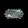 Antique Victorian Silver Brooch with Bird Motif / Repoussé