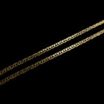 14K Yellow Gold Anchor / Mariner Link Chain Necklace