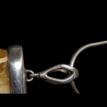 Sterling Silver & Butterscotch Baltic Amber Necklace