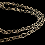 800 Silver Flame / Bird / Tribal Large Statement Necklace
