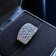 14K White Gold & Faceted Tanzanite Pave Ring
